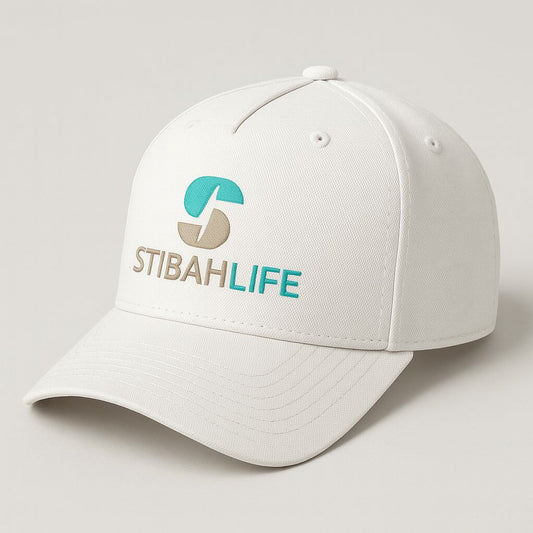 STIBAHLIFE Signature Cap, White ¦ Unisex